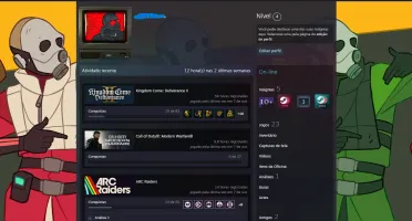 CONTA STEAM COM 26 JOGOS, incluindo arc raiders, cod MW