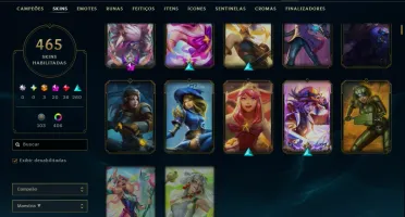 🌟 Conta League Of Legends – Mono Lux (3M+ Maestria) 🌟