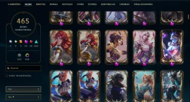 🌟 Conta League Of Legends – Mono Lux (3M+ Maestria) 🌟