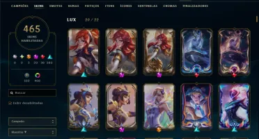 🌟 Conta League Of Legends – Mono Lux (3M+ Maestria) 🌟