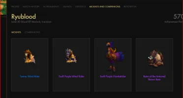 Vendo Conta Wow Warname Com Donate 500 Dolars