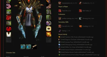 Vendo Conta Wow Warname Com Donate 500 Dolars