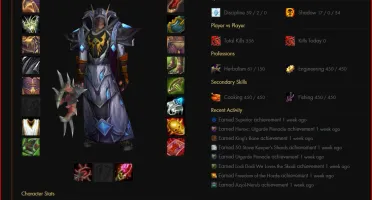 Vendo Conta Wow Warname Com Donate 500 Dolars