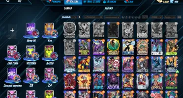 Conta | Marvel Snap (Todas as cartas)