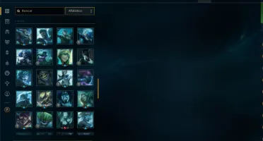 Conta lol master todos champs 100k + EA