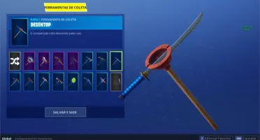 CONTA FORTNITE SKIN NATAL
