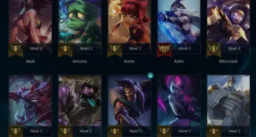 Conta lol 11 skins unranked