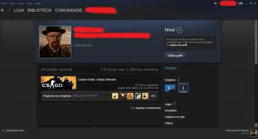 CONTA CS:GO - 107HRS - XERIFE - 52 VITÓRIAS - COM PRIME!