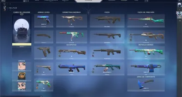 Conta Valorant Ouro3 57/100 + 13 Skins