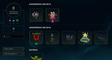 Conta League of Legends para smurf