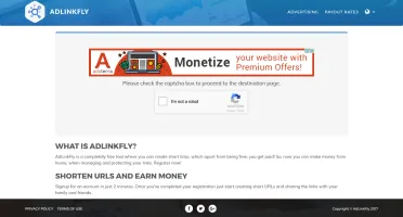 Adlinkfly - Encurtador De Url Monetizado V6.6.3