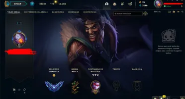Conta de LOL Diamante 2 Hihg MMR 80% de winrate - 37 skins