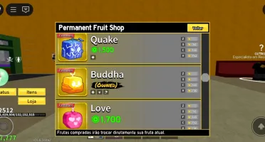 Conta blox fruits