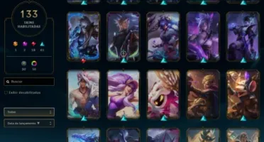 133 skins, 20k de EA, P4 (Com mmr de gold)