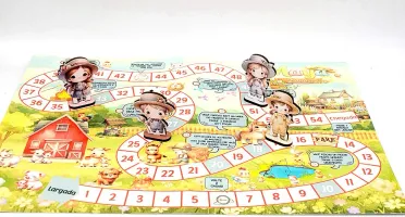 Jogo de Tabuleiro Fazendinha Cute 40 x 28 cm