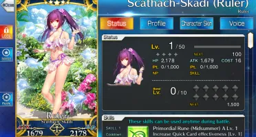 Contas Reroll Fate Grand Order