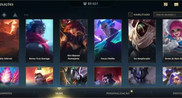 Conta Wild Rift Grão Mestre + conta LoL PC