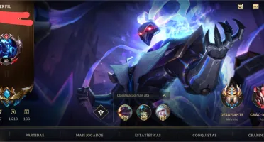 Conta Wild Rift Grão Mestre + conta LoL PC