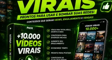 🚀🔥 Pack Com Mais De 10K De Vídeos Virais Para Monetizar🔥