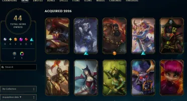 Conta esmeralda com skin ultimate win rate alto