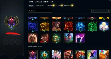 Conta esmeralda com skin ultimate win rate alto