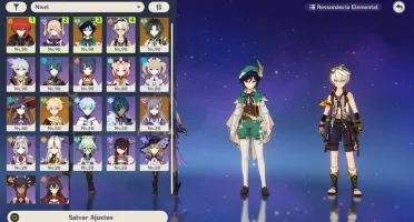 GESHIN IMPACT - AR55 - 5 CHAR 5* + Túmulo