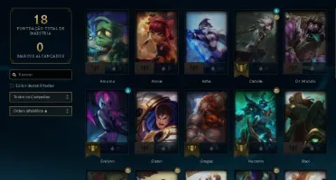 Conta lol Diamante 4 com 70% de win rate