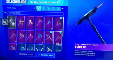 Conta Fortnite BattlePass season 3
