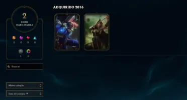 Conta LOL|Nivel 30|25 Campeões|3 Skins|Unranked