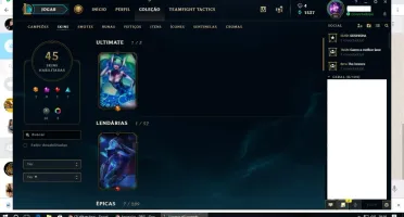 Conta de LOL gold 4 mmr alto ganhando 35pdl