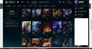 Conta de LOL gold 4 mmr alto ganhando 35pdl