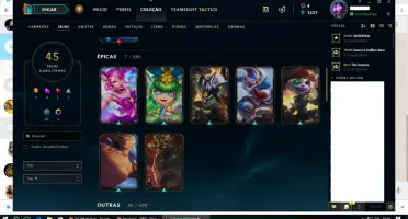 Conta de LOL gold 4 mmr alto ganhando 35pdl