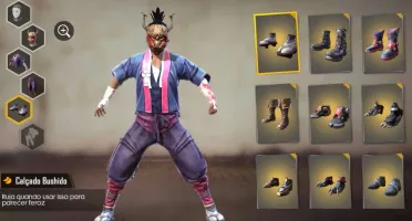 Conta Free fire super gemada!