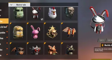 Conta Free fire super gemada!