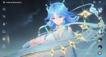 Conta Wuthering Waves - Qingxiao S6 + Sign | Rebecca (Colab)