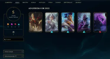 Conta League of Legends Diamante