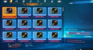 Dragon Ball: Sparking! Zero (PS5) - Habilidade, zeni, trajes