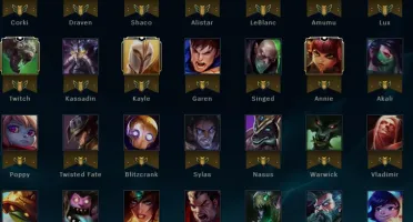 Conta de League of Legends