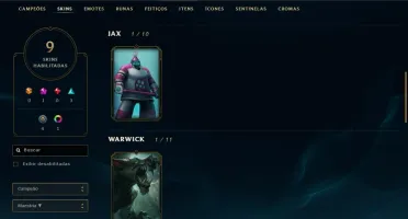 Conta lol Prata 1