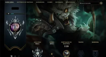 Conta lol Prata 1