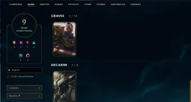 Conta lol Prata 1