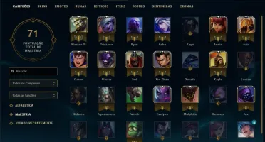 Conta League of Legends Smurf Lvl 31