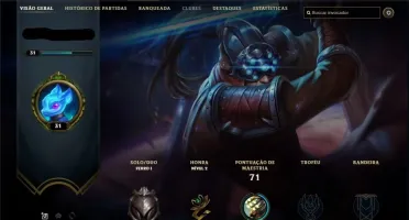 Conta League of Legends Smurf Lvl 31