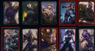 [Conta Br]Todas As Vitoriosas+Todas As Kda All Out+Riven2012