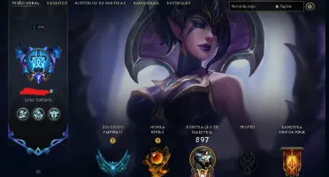 [Conta Br]Todas As Vitoriosas+Todas As Kda All Out+Riven2012