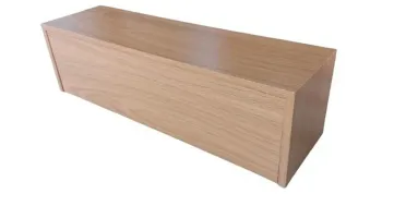 Aparador Suspenso Freijó com Gaveta - 90 x 15 x 15 cm