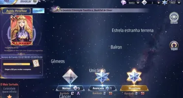 SAINT SEIYA AWAKENING - COM GEMAS AVANÇADAS E LIVROS