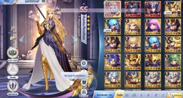 SAINT SEIYA AWAKENING - COM GEMAS AVANÇADAS E LIVROS
