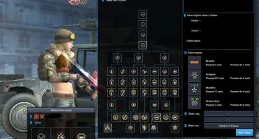VENDA DE CONTA GENERAL DE EXERCITO POINT BLANK