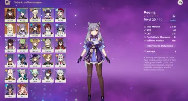 Hutao Ar 17 + Mona + Keqing Genshin Impact